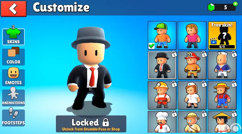Rarest Skin in Stumble Guys